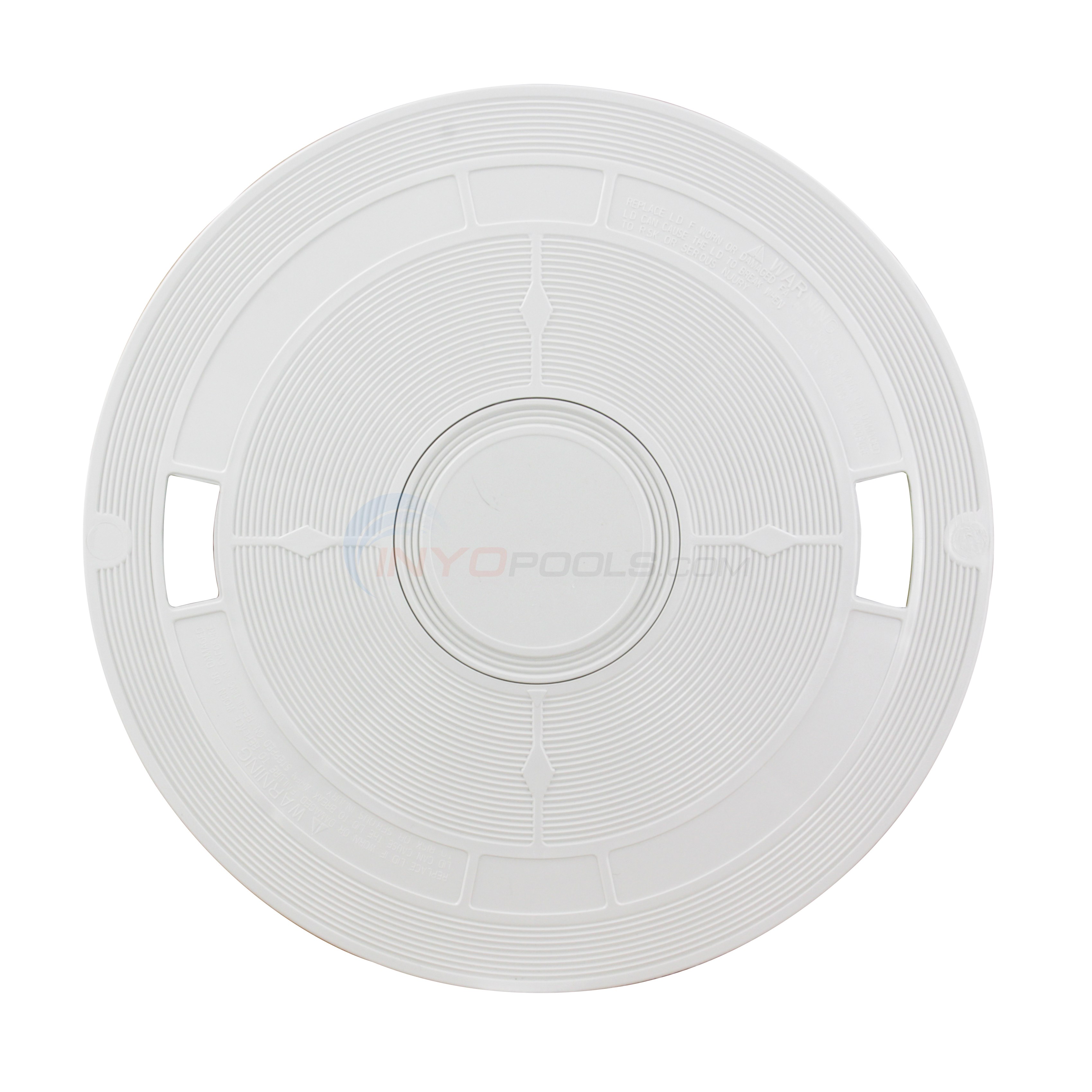 Cover, Skimmer-white 9 7/8" (L2R)