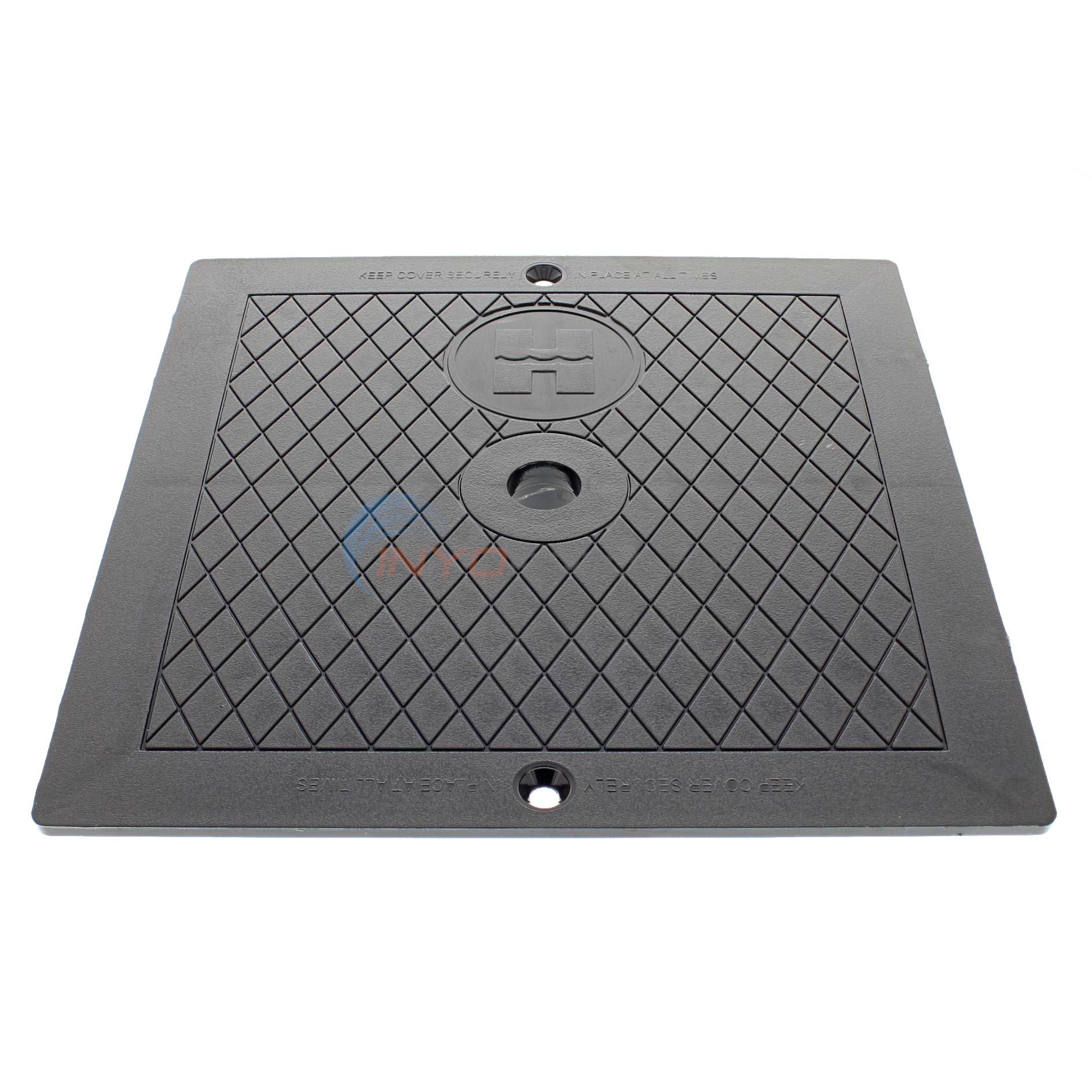 Hayward Square Skimmer Cover, 10"x10", Black - SPX1082EBLK
