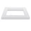 Hayward Skimmer Face Plate Cover, Snap-On, White - SP1084F