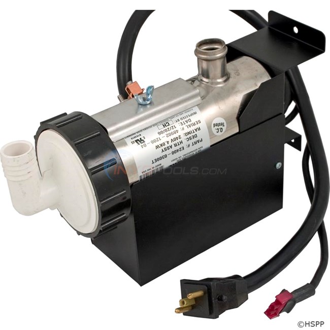 Hydro Quip Gatsby 4.0 kW 230V Replacement LowFlow Heater w/ Box - 28-E0300-5T-K