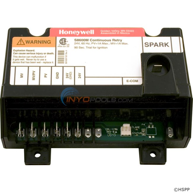 Pentair Module, Nat. Gas S8600f (073584) Replaced by S8600M
