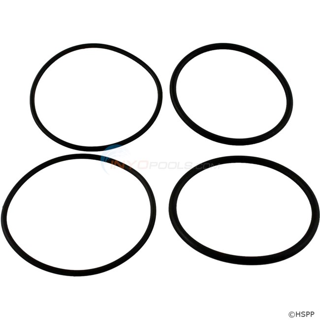 Connector O-ring Kit for Select Raypak Pool Heaters, 2 Sets Of 2 Rings - 006724F