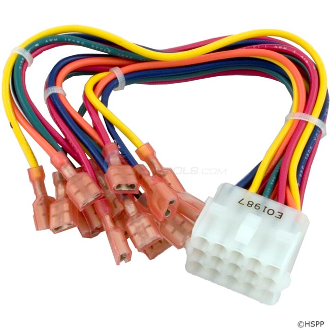 Zodiac Wire Harness, 15 Pin Connector - R0336400
