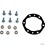 Thermcore Products Gasket, Screw Kit For Round Flange Element (40-61300)