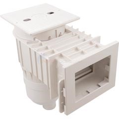 Waterway Renegade Standard 1-Piece Fiberglass Only Skimmer, 2" Socket, White - 540-8610