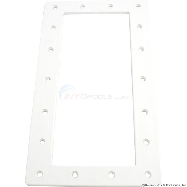 Waterway Wide-Mouth Face Plate for Hercules/Jacuzzi/Splash Pak Skimmer, White - 519-4110