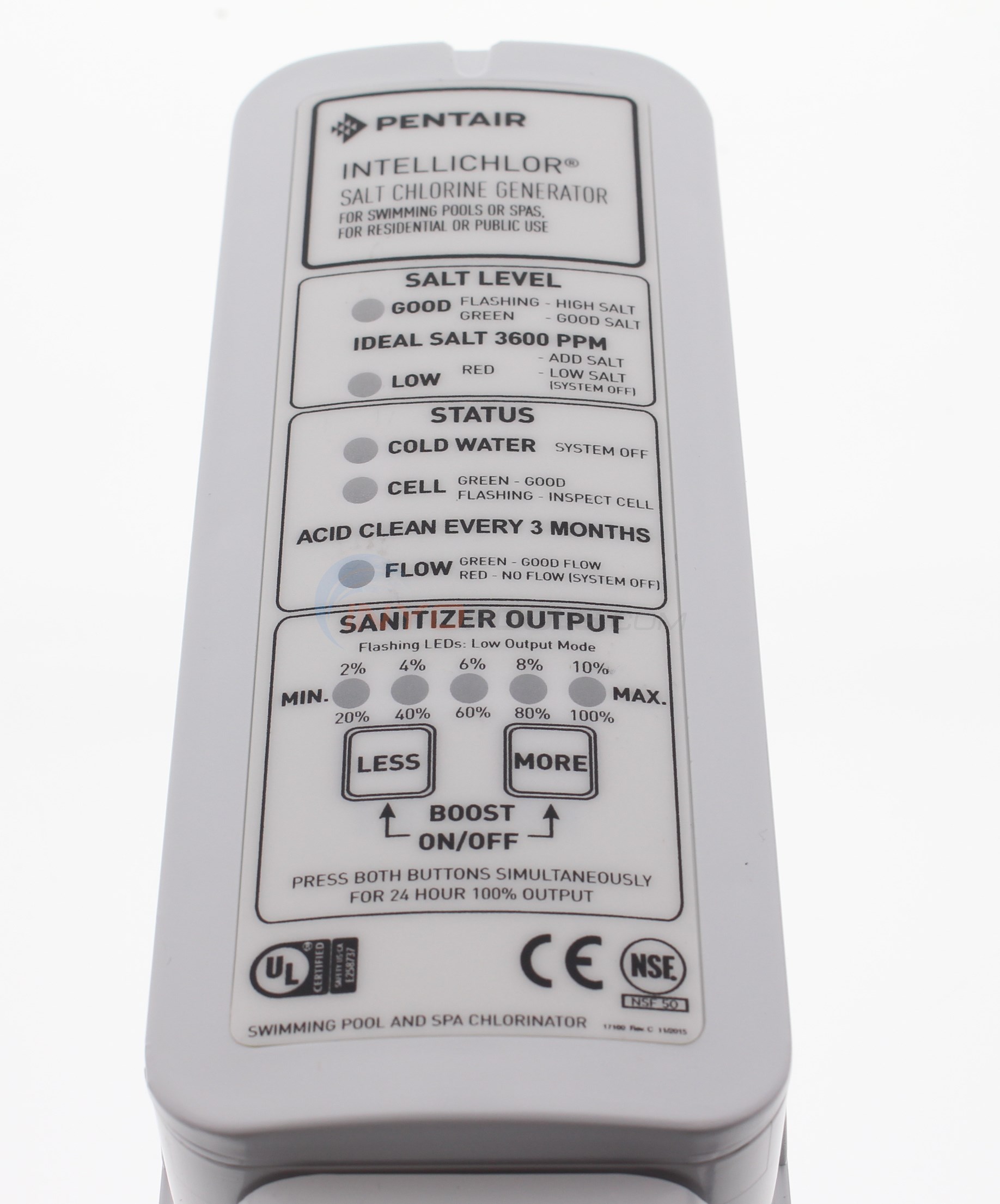 Pentair Intellichlor IC20 Replacement Cell - 520554 - INYOPools.com