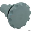 Air Control Jetted Tub 1-1/2", large knob, Gray