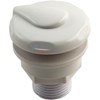 Air Control Jetted Tub 1/2", small knob, white