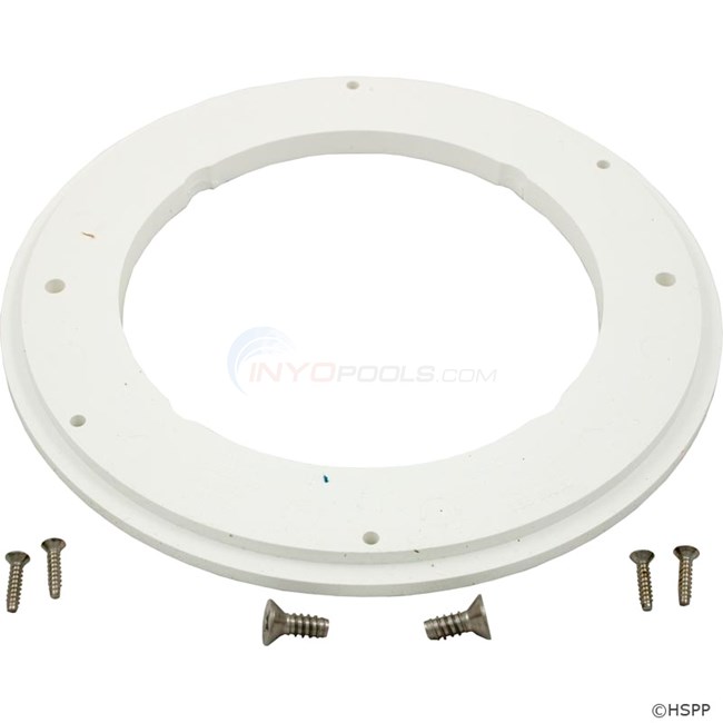 Triodyne Adaptor / Mud Ring W/screws, White, Ansi Ok (adp-2800)