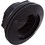 1-1/2"Fpt x 1-1/2"S W/Nut-Black-Bagged Individually (400-9151B)