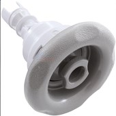 Adjustable Poly Storm Roto 3-3/8" Textured Scallop Snap In Gray (Replaced by Light Gray)
