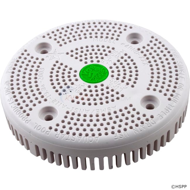 Suction Cover Plate,White, W/ Screws (R4RND101)