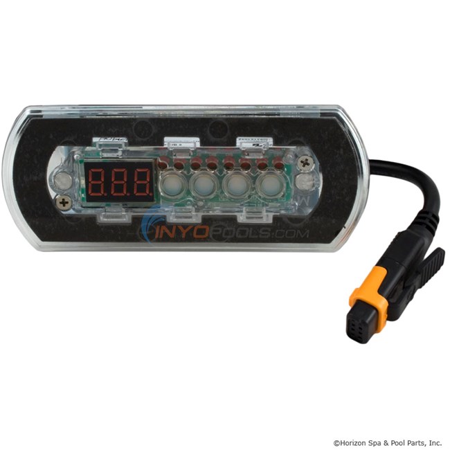 Panel,in.k200, Dual Pump LED, in.xe, No Label (0607-008001)
