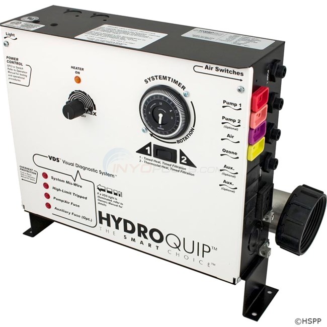 Hydro Quip Cs9001u2 W/gfci, 2nd Pump Circuit (cs-9001-u2) - CS9001-U2-HC
