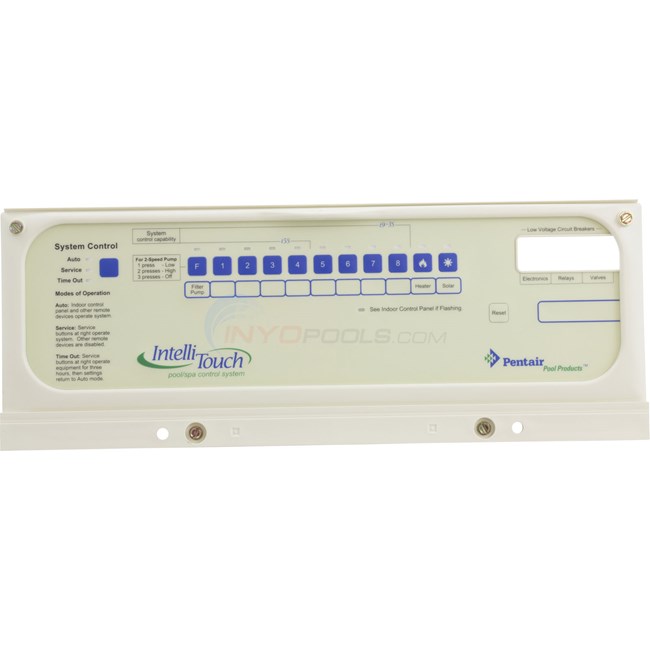 Pentair CONTROL PANEL i5S, i9+3S LESS CIRCUIT BOARDS (520304)