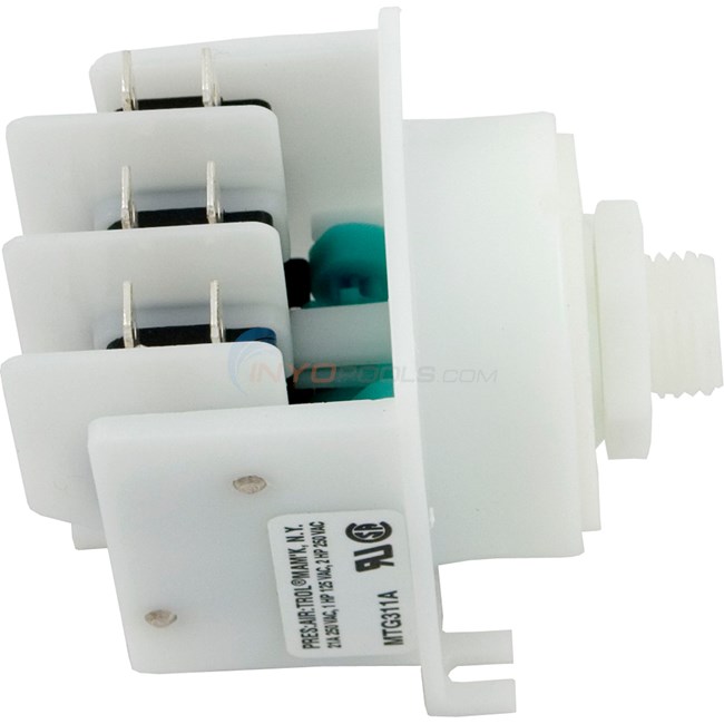 Air Switch, 4 Function (green) Thd (6806-010) - 9135-14F