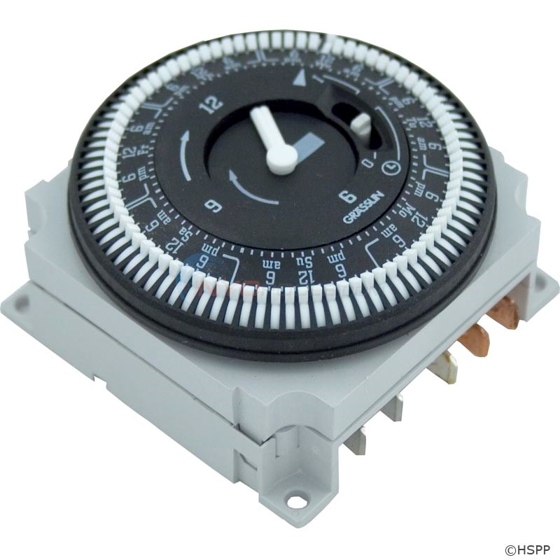 Grasslin 7 Day Timer w/override, 120v (FM1SWUZH120U)