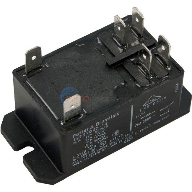 T-92 Relay DPST-NO 12VDC Coil - 60-241-1153