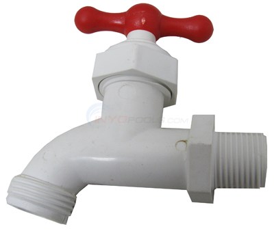 Magic Plastics Hose Bibb, 1/2" Pvc (020305)