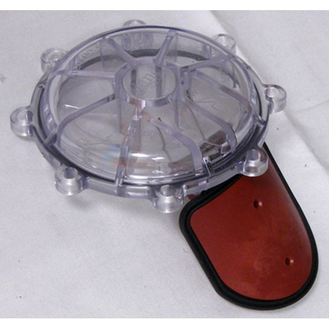 Custom Molded Products Swimming Pool Check Valve Cover Assembly w/ Flapper & O-ring - 25830-250-800
