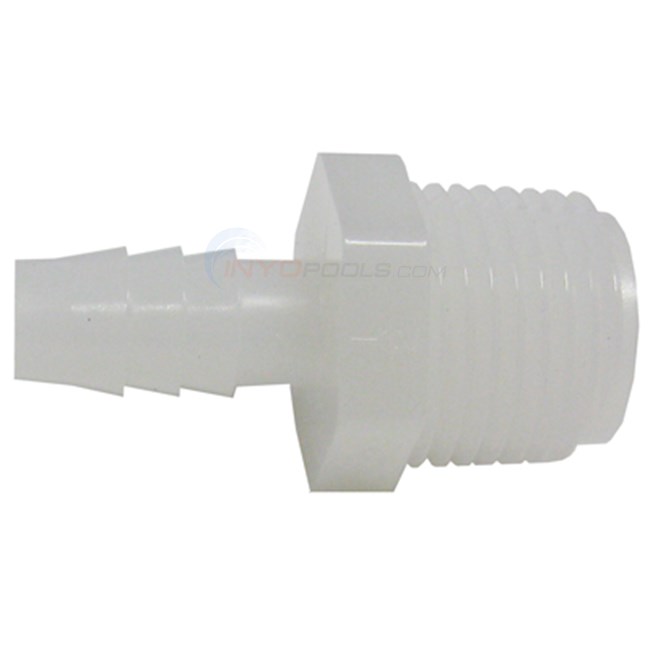 United States Plastics Company Adapter,hose 1/2"mptx3/8"barb (p6mcb-8) - 61137