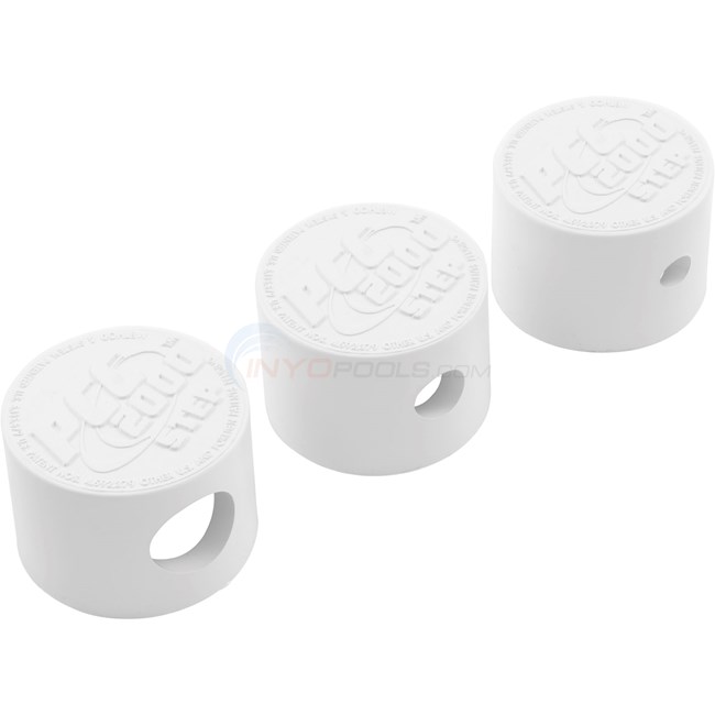 Caps, Step Nozzle Pcc 2000 White (3 Pieces 1/4, 3/8, 5/8 1 Each) (005-552-5032-01) Discontinued by manufacturer