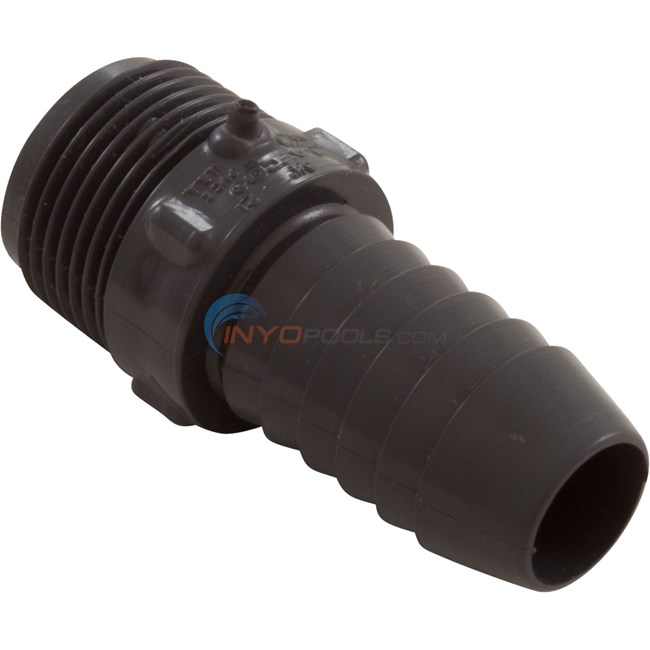 Lasco Fluid Distribution Adapter,hose 3/4"mptx3/4"barb (1436-007)