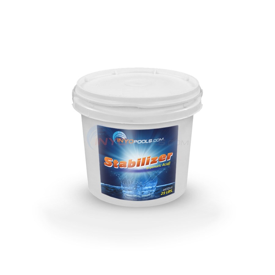 Pool STABILIZER (Cyanuric Acid) 25 Lb. BAG P17025DE