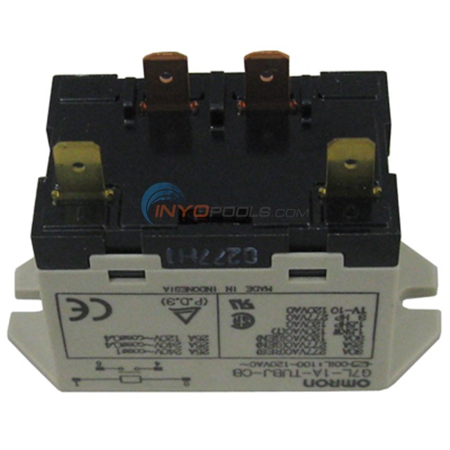 Western Switches & Controls Relay, 120v 30a (g7l-1a-tubjcbac) - G7L-1ATUBJCBAC