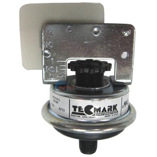 TecMark Switch, Pressure, 1/8"npt Spno 25a (3010p)