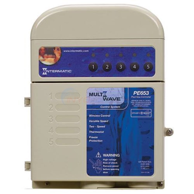 Intermatic Multi Wave Wireless Pool and Spa 80amp with 2 actuators - PE35065RC