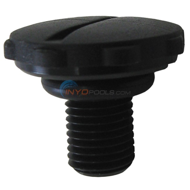 King Technology Knob With O-ring, Black (01-22-9946)