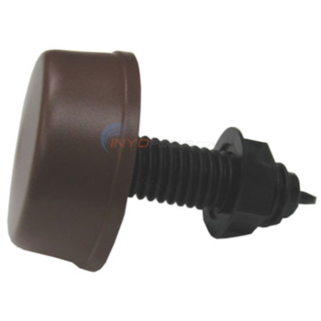 Spa Parts Plus Button, Bulb Type W/stem-brown (6433-brn) - 6433-EZZZ
