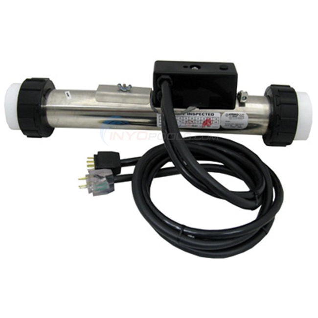 Hydro Quip Versa Heater Assy, 13" Flow Thru, Dual Mini Jj, Electronic Systems, Eco-1 Type (22-c73-040-0g03)