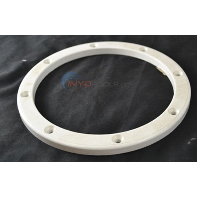 Custom Molded Products Vinyl Pool Main Drain Ring, White (25532.000)