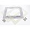 Custom Molded Products Skimmer Faceplate, Standard, White (25540.100) - 25540.0100
