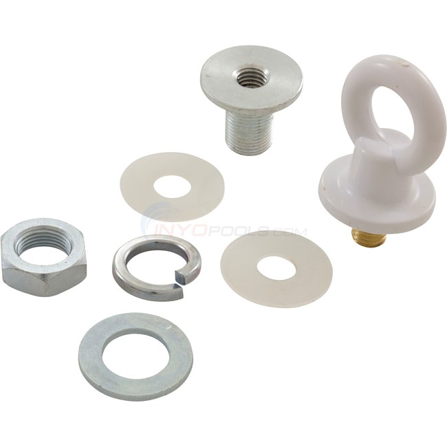 Quality Pool Manufacturing Cycolac, Rope Eyeball Assy (sold Each) (qp-15)