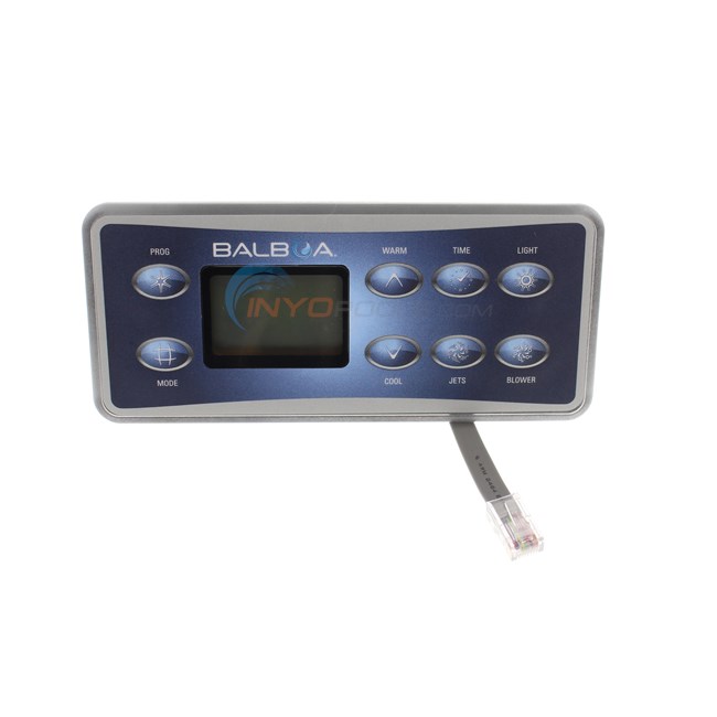 Balboa Panel, Serial Deluxe Digital,(1 / 2-Jet, 1-Blwr) ph plug (51058)