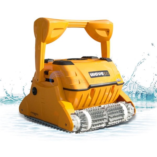 Maytronics Wave 100 Commercial Pool Cleaner, 100 Ft Swivel Cable and Caddy - Model 99991080-US