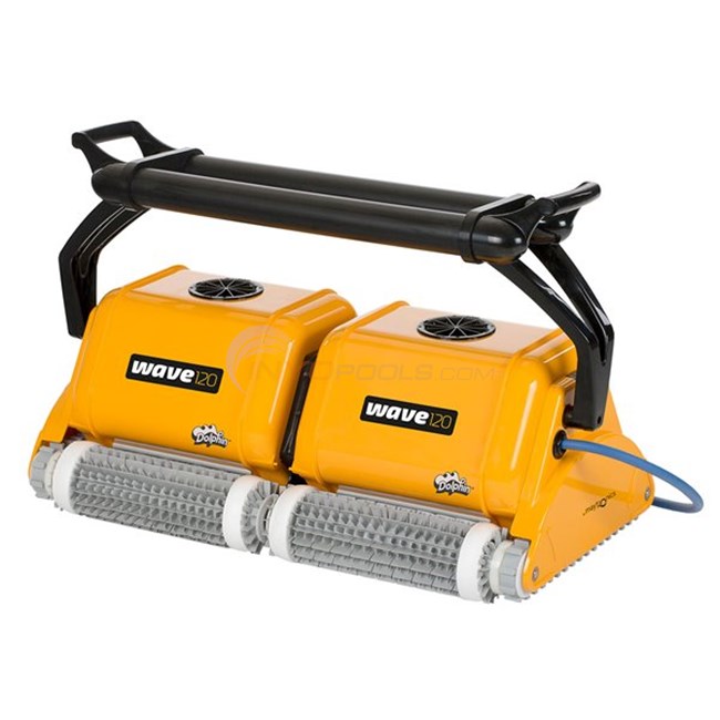 Maytronics Wave 120 Commercial Pool Cleaner, 131 Ft Swivel Cable and Caddy - Model 9999359-W120 - 9999359W120