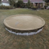 Winter Cover for 30 ft Round Above Ground Pool - 20 Year Warranty - PL9912