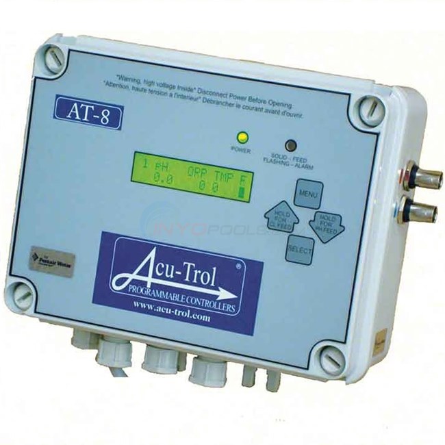 Pentair Acu-Trol Controller, AT-8 pH, ORP, Temp, & FC - 701000550
