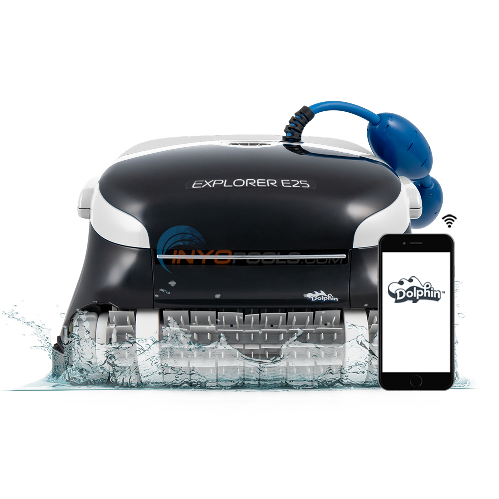 Dolphin Explorer E25 Wi-Fi Robotic Pool Vacuum Cleaner - 99996406-XPI
