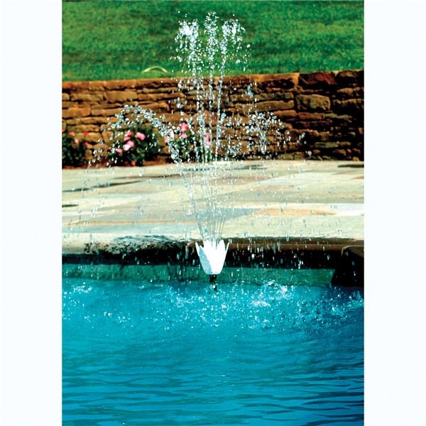 2-Tier Flower Fountain for Pool