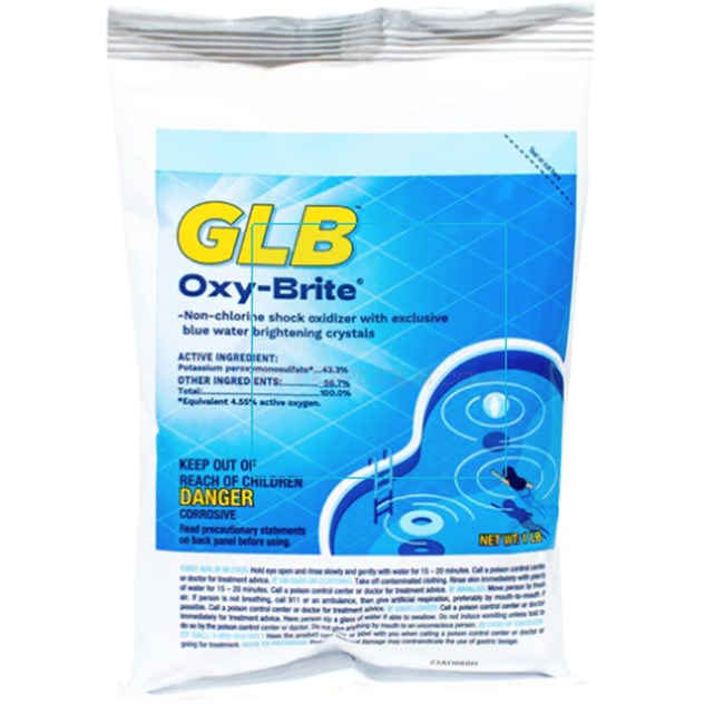 GLB Oxy-Brite Non-Chlorine Pool and Spa Shock, 2.2 lbs. - 71416Glb Oxy-brite