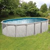 Heritage 15' x 30' Oval 52" Steel Above Ground Pool (Skimmer Included)