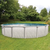 Heritage 18' Round 52" Steel Above Ground Pool (Skimmer Included)