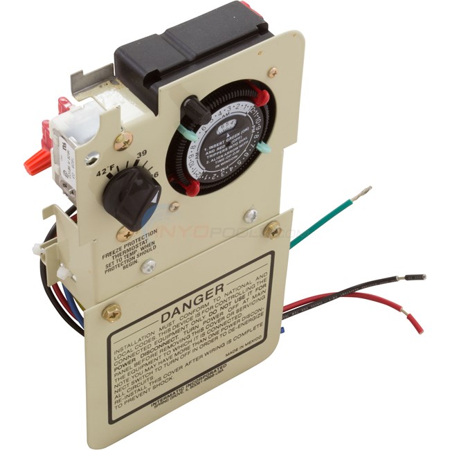Intermatic Freeze Protect Mechanism with Thermostat and Timer 240V - PF1102MT