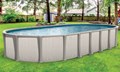 15' x 30' 54" Oval Saltwater Above Ground Pool by Matrix, Skimmer Included